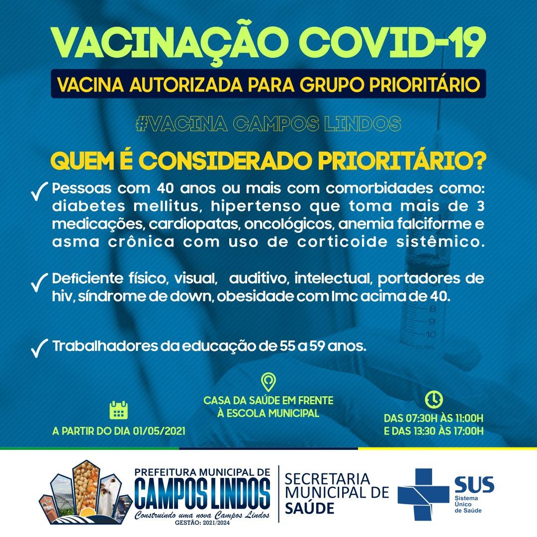 VACINAÇÃO COVID-19 VACINAÇÃO COVID-19